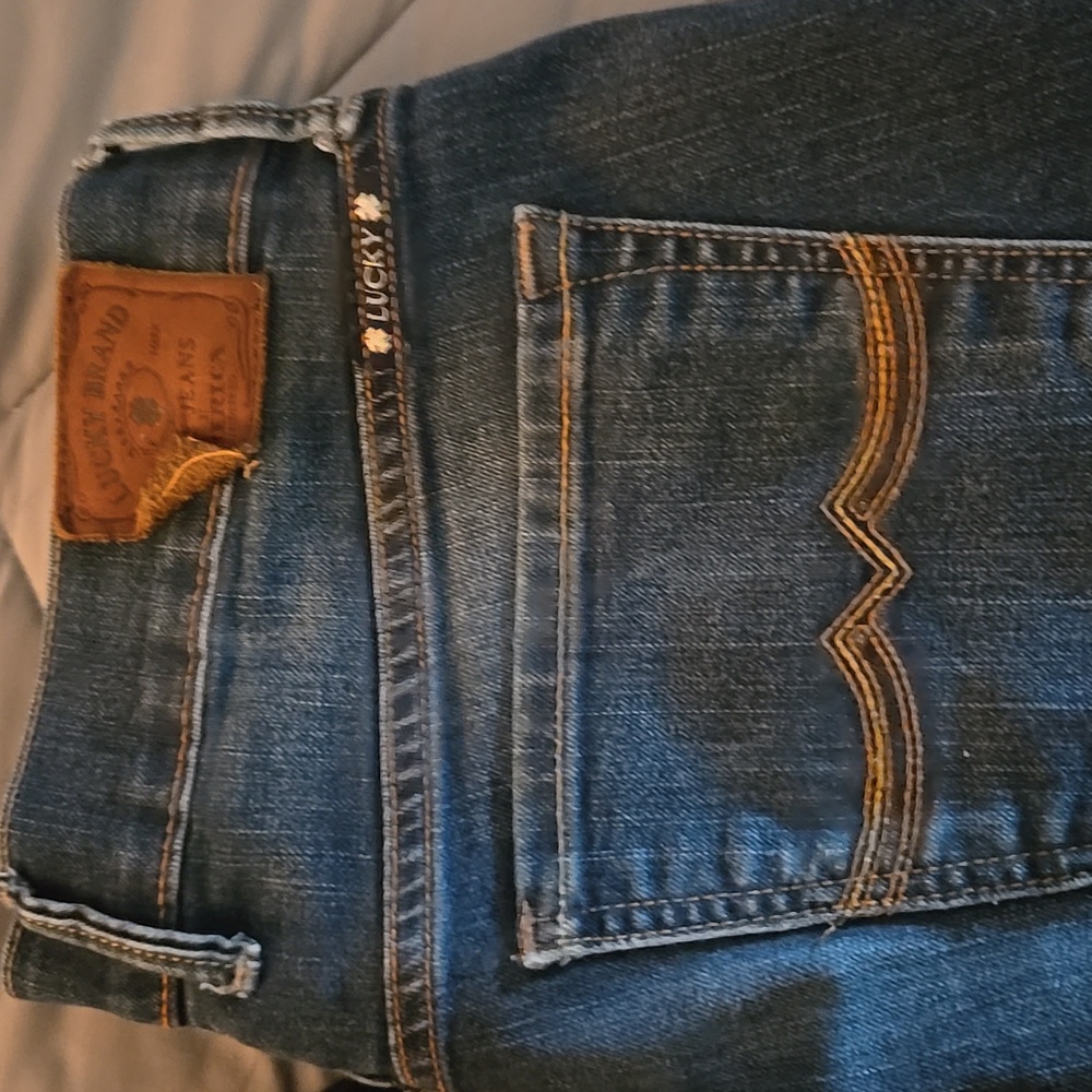 Lucky Brand Relaxed Fit Blue Jeans